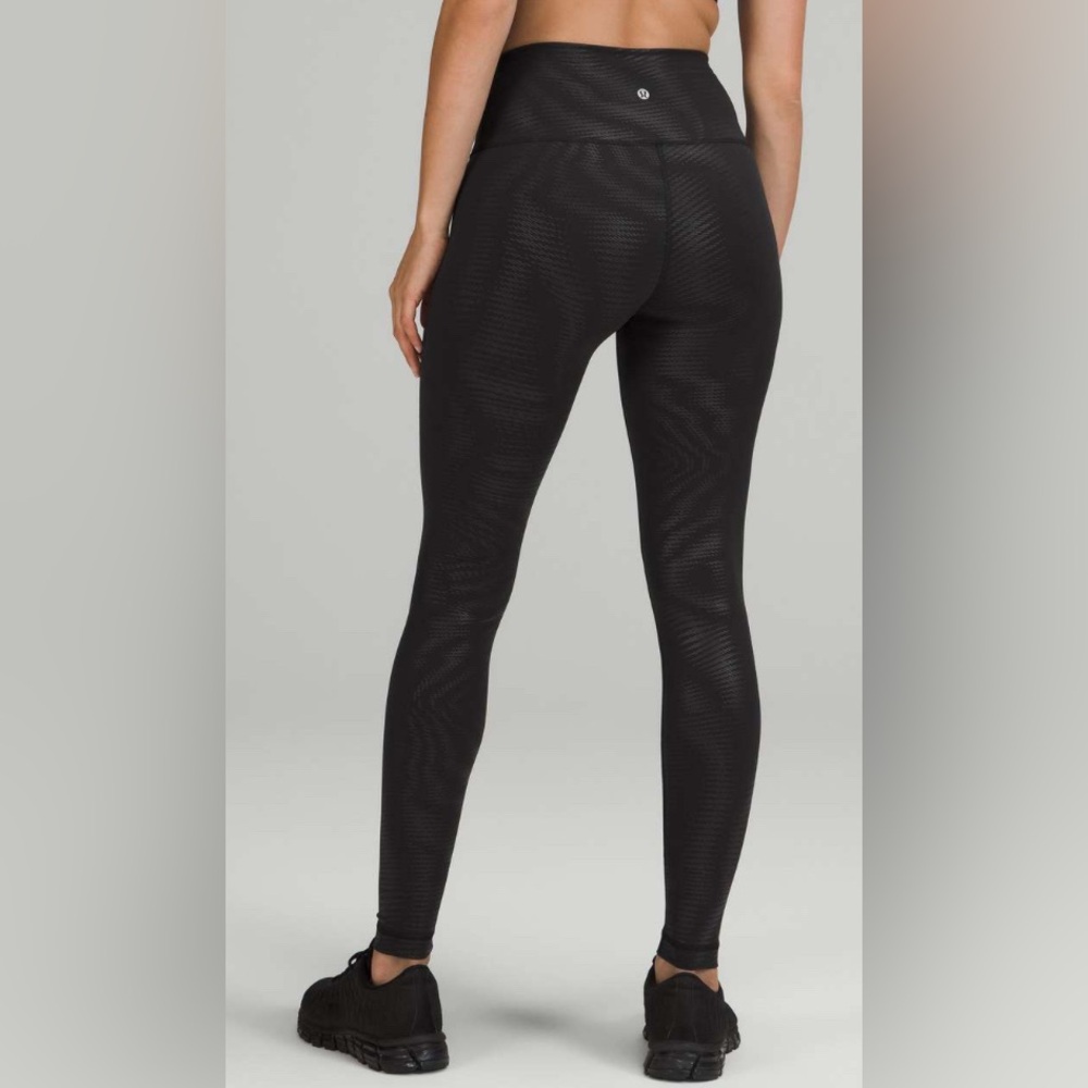 Nwot Lululemon Wunder Train High-Rise Tight 28" *Foil Shapeshifter Foil